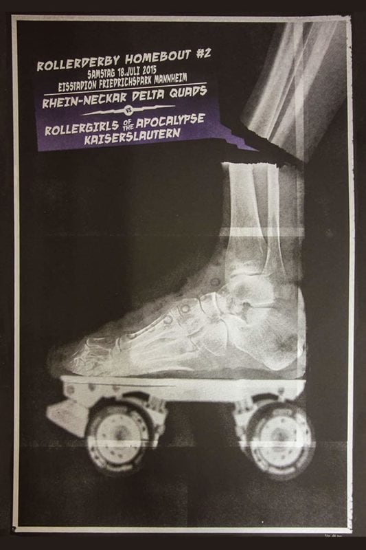 Rollerderby Homebout - Artprint