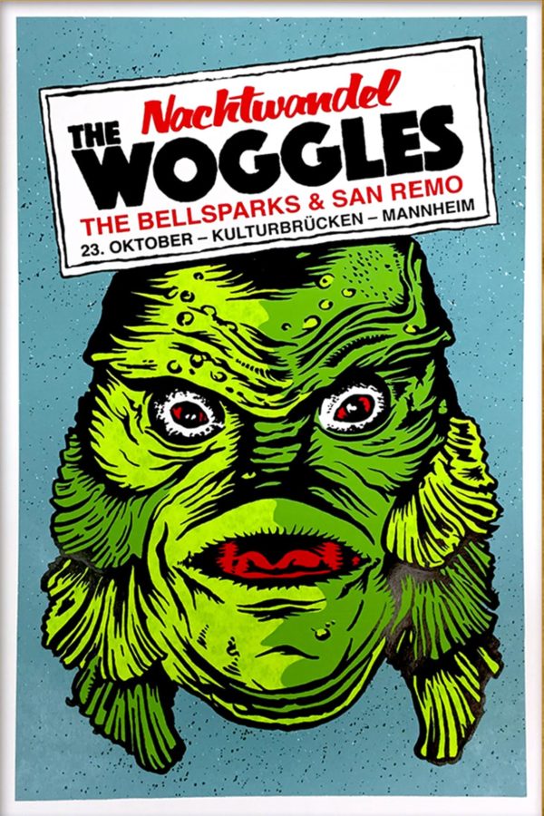 The Woggles - Gigposter