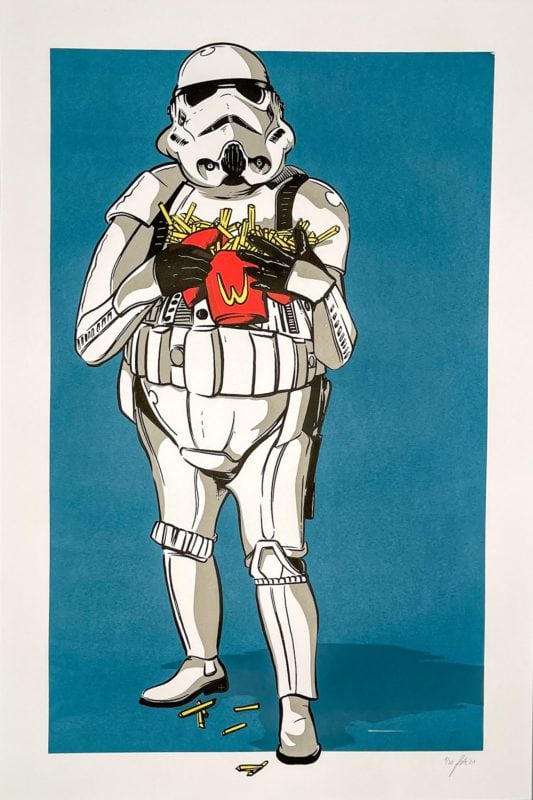 Stormtrooper mit Pommes