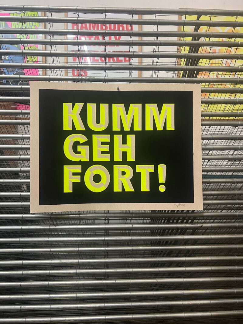 Kumm Geh Fort Artprint