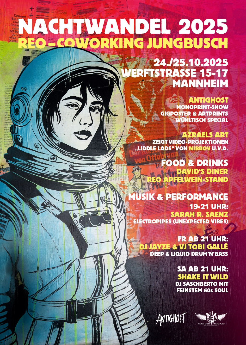 Nachtwandel 2025 Flyer