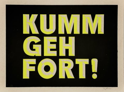 Kumm Geh Fort Artprint