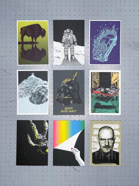 Postkarten 2016 grid